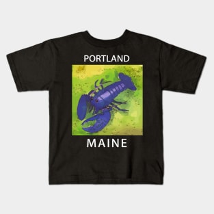 Lobster Lover - Portland Maine Kids T-Shirt